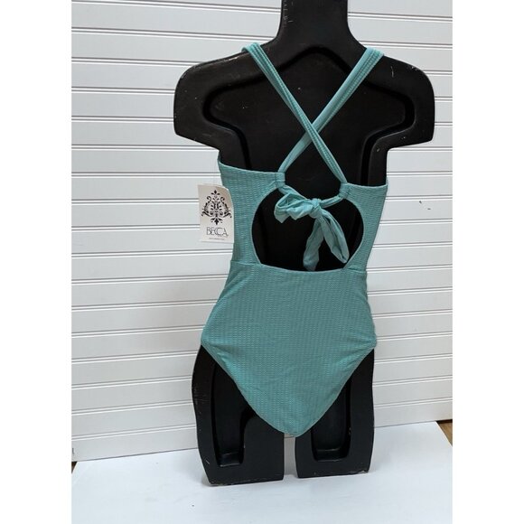 Becca by Rebeca Virtue Women's One Piece Swimsuit Size M Bathing Suits - Picture 4 of 8